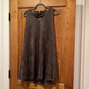 Wishlist velvet sleeveless dress